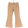 Jeans flare / larges Jean Paul Gaultier Jean bootcut en coton beige