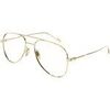 Lunettes de soleil Saint Laurent CLASSIC 11 YSL Cadres Optiques, Or/Transparent, 55 mm Dor&eacute;