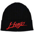 Bonnet HUGO BONNET NOIR EN LAINE AVEC LOGO BROD&Eacute; XILLA Noir