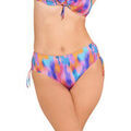 Maillots de bain Lisca Bas maillot slip de bain c&ocirc;t&eacute;s r&eacute;glables JERSEY Cheek Orange Grenoble