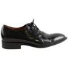 Derbies C&eacute;line Chaussures &agrave; lacets en cuir verni noires Noir