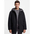 Blouson BOSS Parka d&eacute;perlante noire Noir Grenoble