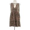 Robe courte S&eacute;zane Robe en coton verte Vert