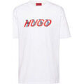 T-shirt HUGO T-Shirt Boss Dicagolino Blanc