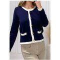 Gilet Kebello Gilet Cardigan F, Marine Grenoble