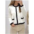 Gilet Kebello Gilet Cardigan F, Blanc Gilet Kebello Gilet Cardigan F, Blanc Grenoble