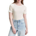 Tee-shirts sur Grenoble : T-shirt Tom Tailor Tee Shirt BASIC T- Ecru