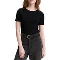 Tee-shirts sur Grenoble : T-shirt Tom Tailor Tee Shirt BASIC T- NOIR