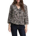 Chemise Tom Tailor Blouse V-NECK Bleu marine