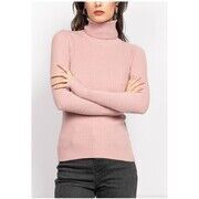 Pull Kebello Pull col Roul&eacute; F, Rose Rose