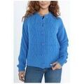 Gilets sur Grenoble : Gilet Kebello Gilet Cardigan F, Bleu