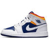 Baskets Nike 1 Mid White Laser Orange Deep Royal Blue