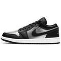 Baskets basses Nike Air Jordan 1 Low SE Black Metallic Silver