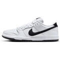 Baskets basses Nike SB Dunk Low White Black Grenoble