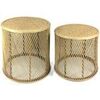 Tables basses Signes Grimalt Table De D&eacute;coration 2 Unit&eacute;s Marron Unique. . Maison & D&eacute;co > Tables basses.