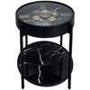 Tables basses Signes Grimalt &Eacute;quipement D'Horloge De Table D'Appoint Noir Unique. . Maison & D&eacute;co > Tables basses.