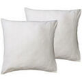 Oreillers / Traversins Promo Linge Lot de 2 prot&egrave;ges Blanc Unique. . Maison & D&eacute;co > Oreillers / Traversins.