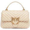 Sac &agrave; main Pinko mini lady love tote bag Beige
