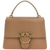 Sac &agrave; main Pinko love one top handle bag Beige