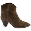 Bottes femme sur Grenoble : Bottines Isabel Marant Boots en daim kaki