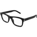 Lunettes sur Grenoble : Lunettes de soleil Saint Laurent SL 819 OPT Cadres Optiques, Noir/Transparent, 52 mm
