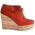 Bottes femme sur Grenoble : Boots Sergio Rossi Boots en daim rouge