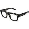 Lunettes de soleil McQ Alexander McQueen AM0452O Cadres Optiques, Havana/Transparent, 52 mm