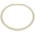 Collier Swarovski Collier Una Angelic dor&eacute; Jaune