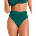 Maillots de bain sur Grenoble : Maillots de bain Lisca Bas maillot slip de bain &eacute;chancr&eacute; taille haute PALMA Vert