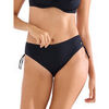 Maillots de bain Lisca Bas maillot slip de bain c&ocirc;t&eacute;s r&eacute;glables PALMA Noir
