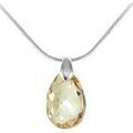 Colliers sur Grenoble : Collier Sc Crystal BS4405-GOSH-SN016 Dor&eacute;