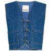 Veste Ichi VESTE IHPELLIE WA - MEDIUM BLUE 2 - 34