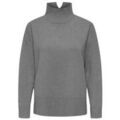 Pull Only PULL ONLCOCO LIFE LS HIGH NECK CC KNT - MEDIUM GREY MELANGE - S