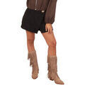 Short sur Grenoble : Short La Modeuse Shorts pour femme - Noir -