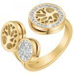 Bague Sc Boh&egrave;me B4022-DORE Dor&eacute;