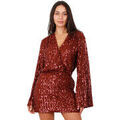 Robes sur Grenoble : Robe courte La Modeuse Robes pour femme - Bordeaux -