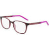 Lunettes de soleil Nike 7270 Cadres Optiques, Rouge, 52 mm