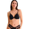 Rembourr&eacute;s Lisca Soutien-gorge push-up ADVENTURE Noir