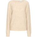 Pull sur Grenoble : Pull Ichi PULL IHASDIS LS - OATMEAL MELANGE - XS