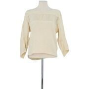 Pull Maje Pull en laine beige