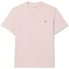 T-shirt Lacoste T-shirt -Rose Clair- signature brod&eacute; en jersey &eacute;pa Rose