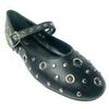Ballerines Isteria Chaussure noire pour femme 526