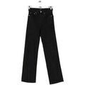 Jeans flare / larges Maje Jean large en coton noir Grenoble