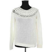 Pull S&eacute;zane Pull en laine blanc Blanc