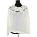 Pull S&eacute;zane Pull en laine blanc Blanc