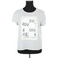 Tee-shirts sur Grenoble : T-shirt Agnes B T-shirt en coton gris