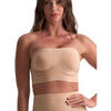 Bandeaux & bretelles amovibles Bye Bra Bustier brassi&egrave;re tubulaire sans coutures Soft Touch Beige