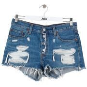 Short Levis Short en coton bleu