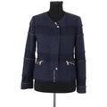 Veste Sandro Veste en coton bleue Grenoble