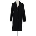 Manteau The Kooples Trench-coat en laine noir Grenoble